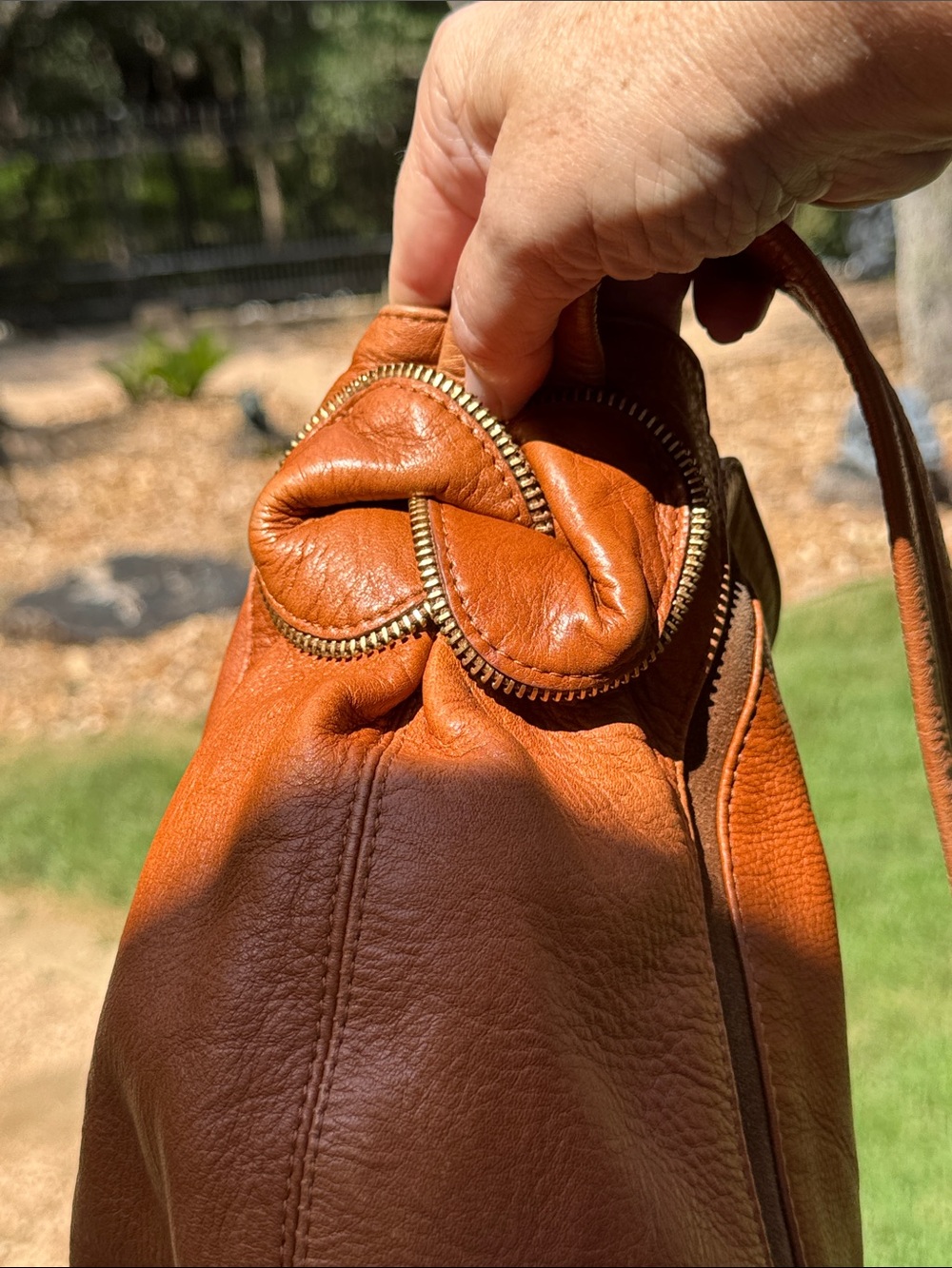 See By Chloe Tan Leather Hobo Shoulder Bag - Picture 11 of 17